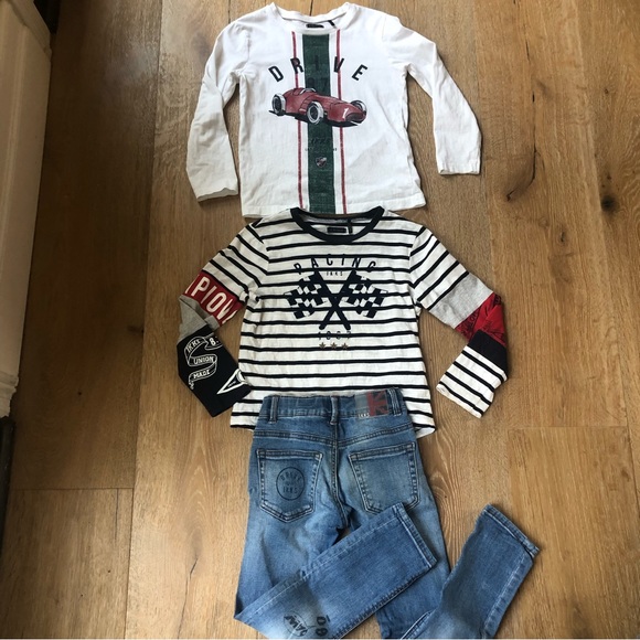 Designer Ikks racing boys size 6 lot of 3 price firm!!!